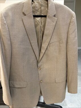 Lauren Ralph Lauren Men's Taupe Sport Coat - Neutral Two-Button Blazer